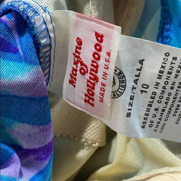 Maxine of Hollywood CLASSIC vintage swimsuit Pin-Up 70’s 80’s one piece - Picture 8 of 8